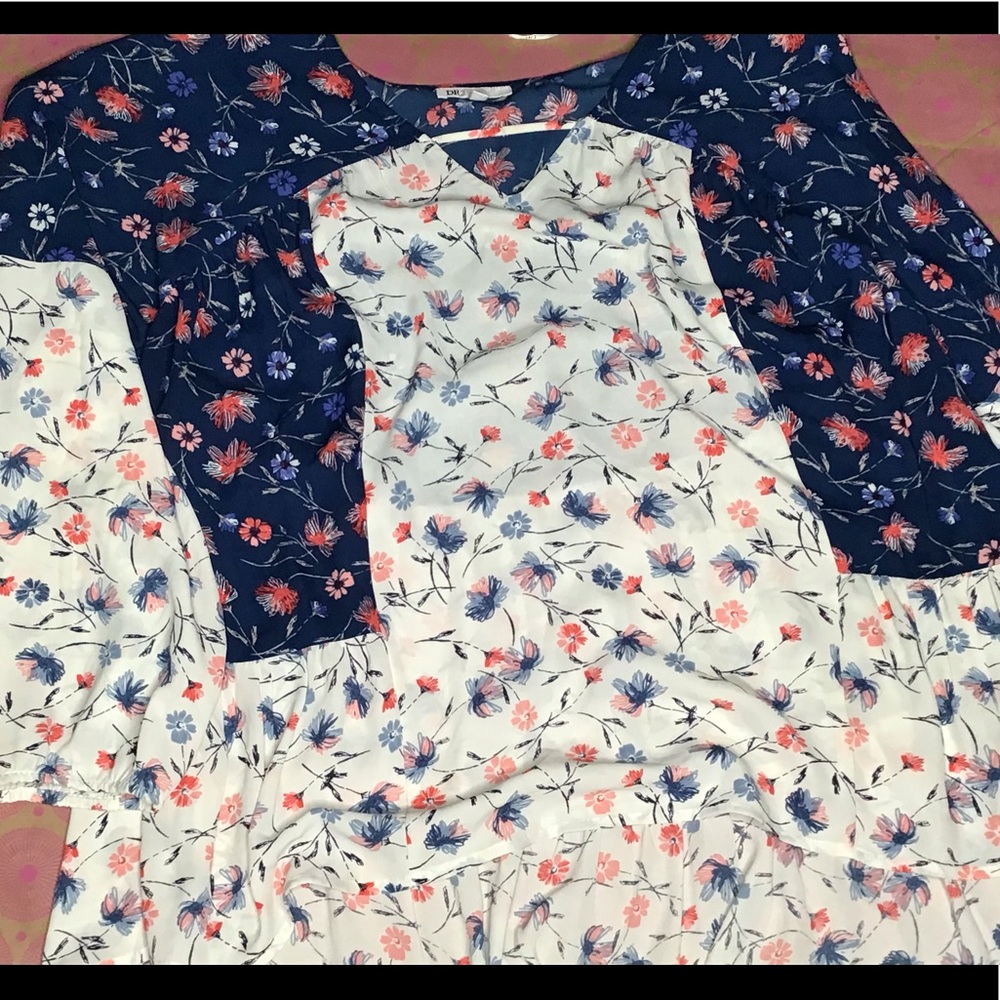 A floral shirt